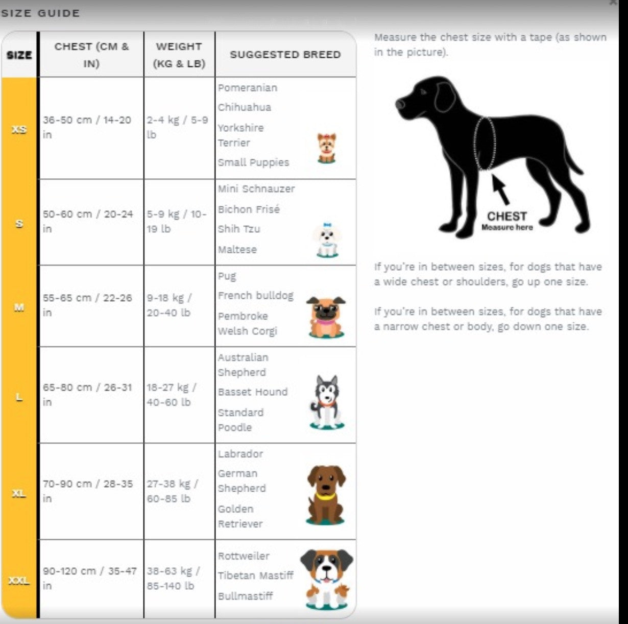 JMT-470538 Nylon Dog Chest Strap: Adjustable Harness Lead in Multiple Sizes (XS, S, M, L, XL, XXL)