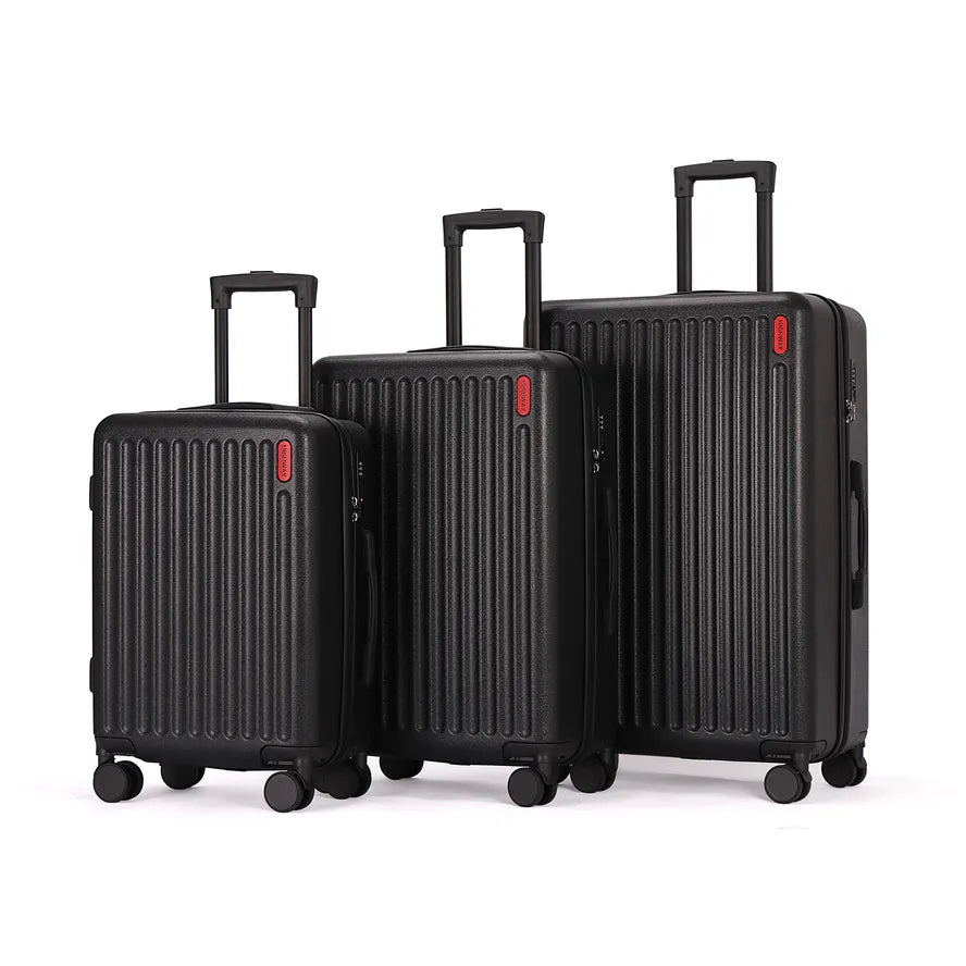 JMT-470922 Hard Shell ABS Luggage Set - 3-Piece Customized Travel Suitcase Collection