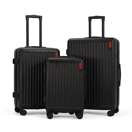 JMT-470922 Hard Shell ABS Luggage Set - 3-Piece Customized Travel Suitcase Collection