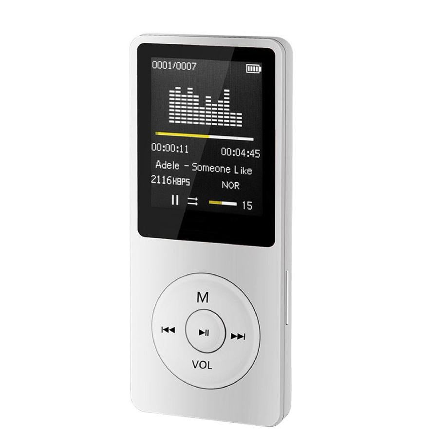 JMT-471178 Compact Portable MP3 Player with 1.8-Inch TFT Display and FM Radio