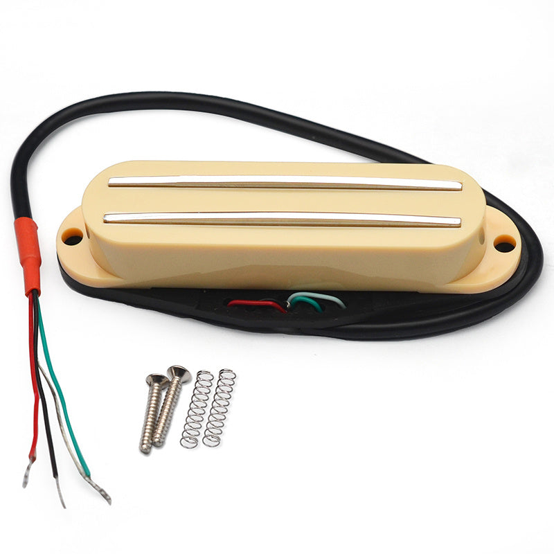JMT-471370 Dual-Coil Electric Guitar Pickup for ST/SQ Modifications - Low-Noise, Sensitive Response, Multiple Color Options