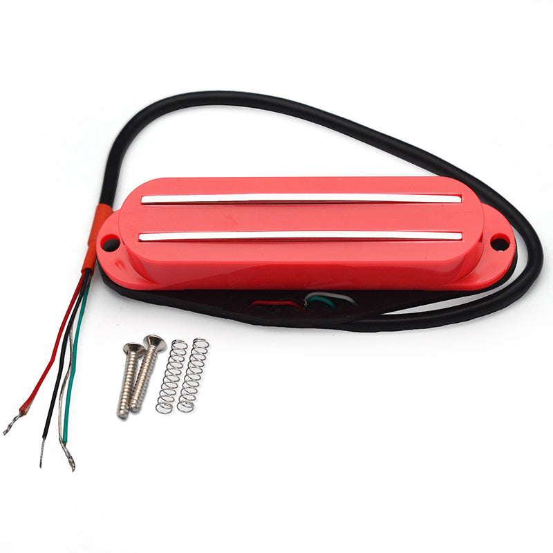 JMT-471370 Dual-Coil Electric Guitar Pickup for ST/SQ Modifications - Low-Noise, Sensitive Response, Multiple Color Options