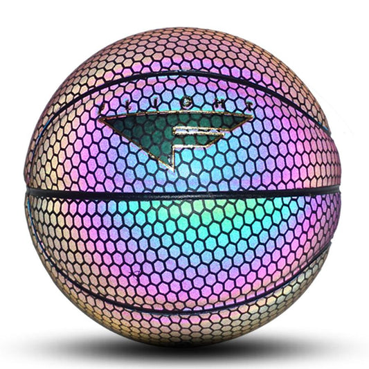 JMT-471434 Reflective Basketball for Enhanced Visibility and Night Play