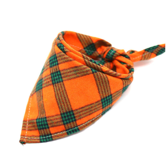JMT-471818 Thick Cotton Flannel Triangle Scarf - 40x40x58cm