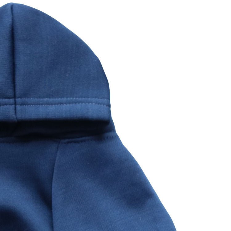 JMT-472266 Cozy Fleece Teddy Pet Jacket in Navy Blue and Mint Green - Sizes XS to XL