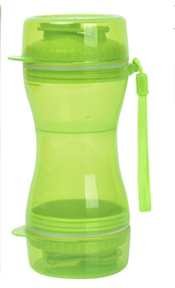JMT-472522 Dual-Use Pet Water and Food Cups - 330ml Water and 280ml Food Storage, BPA-Free Material
