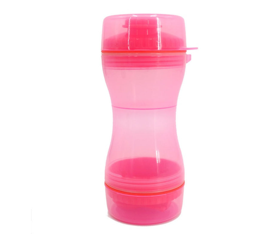 JMT-472522 Dual-Use Pet Water and Food Cups - 330ml Water and 280ml Food Storage, BPA-Free Material
