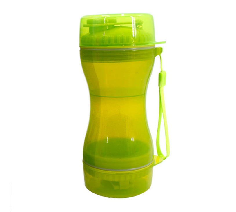 JMT-472522 Dual-Use Pet Water and Food Cups - 330ml Water and 280ml Food Storage, BPA-Free Material