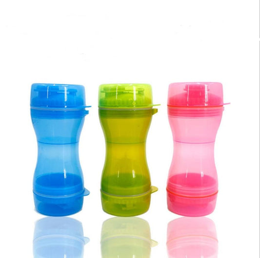JMT-472522 Dual-Use Pet Water and Food Cups - 330ml Water and 280ml Food Storage, BPA-Free Material