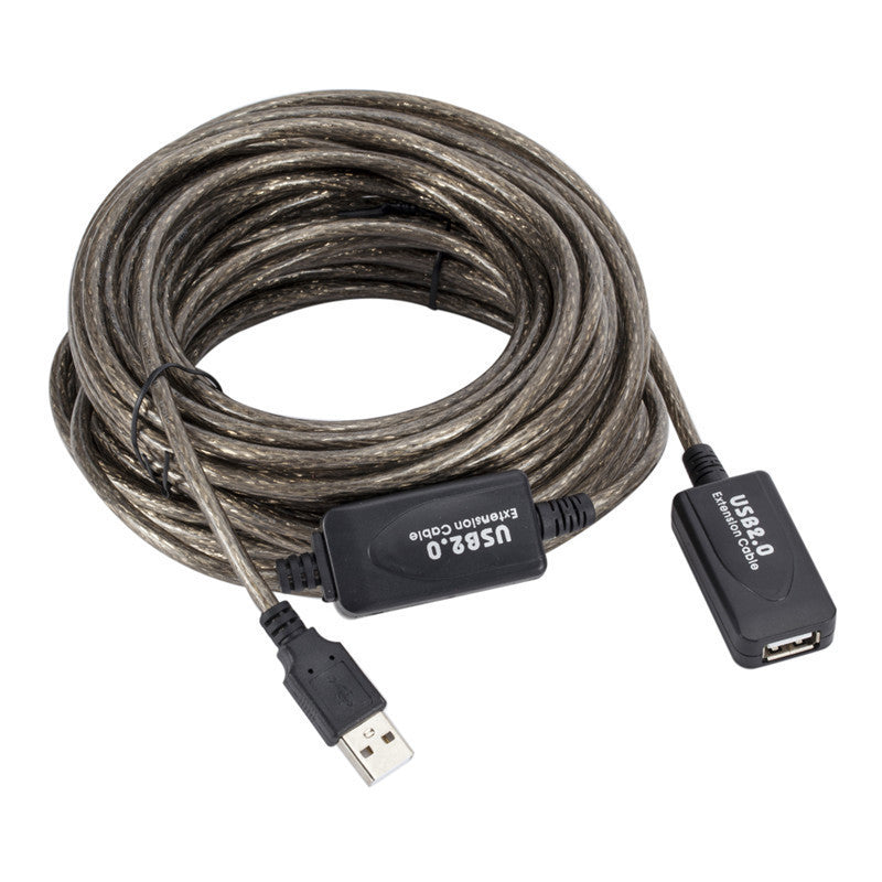 JMT-472522 USB Signal Amplification Extension Cord - Available in 5/10/15/20 Meters for Enhanced Connectivity