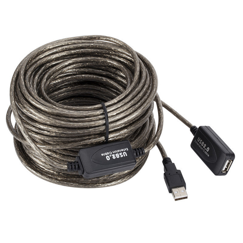 JMT-472522 USB Signal Amplification Extension Cord - Available in 5/10/15/20 Meters for Enhanced Connectivity