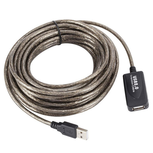 JMT-472522 USB Signal Amplification Extension Cord - Available in 5/10/15/20 Meters for Enhanced Connectivity