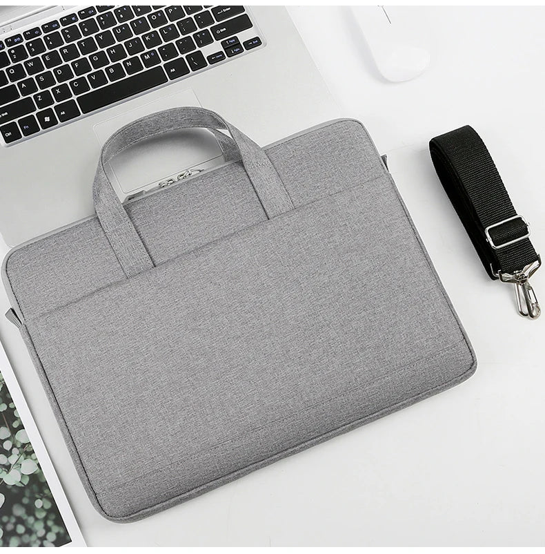 JMT-473226 Waterproof Canvas Laptop Bag for 13 to 15.6 Inch Devices - Portable and Stylish