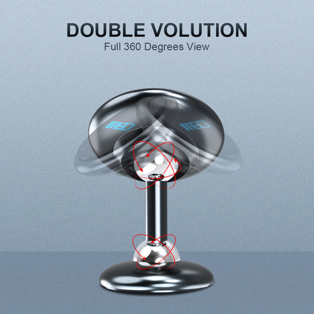 JMT-473354 Adjustable Mini Car Mobile Phone Holder with Strong Magnetic Base