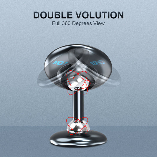 JMT-473354 Adjustable Mini Car Mobile Phone Holder with Strong Magnetic Base