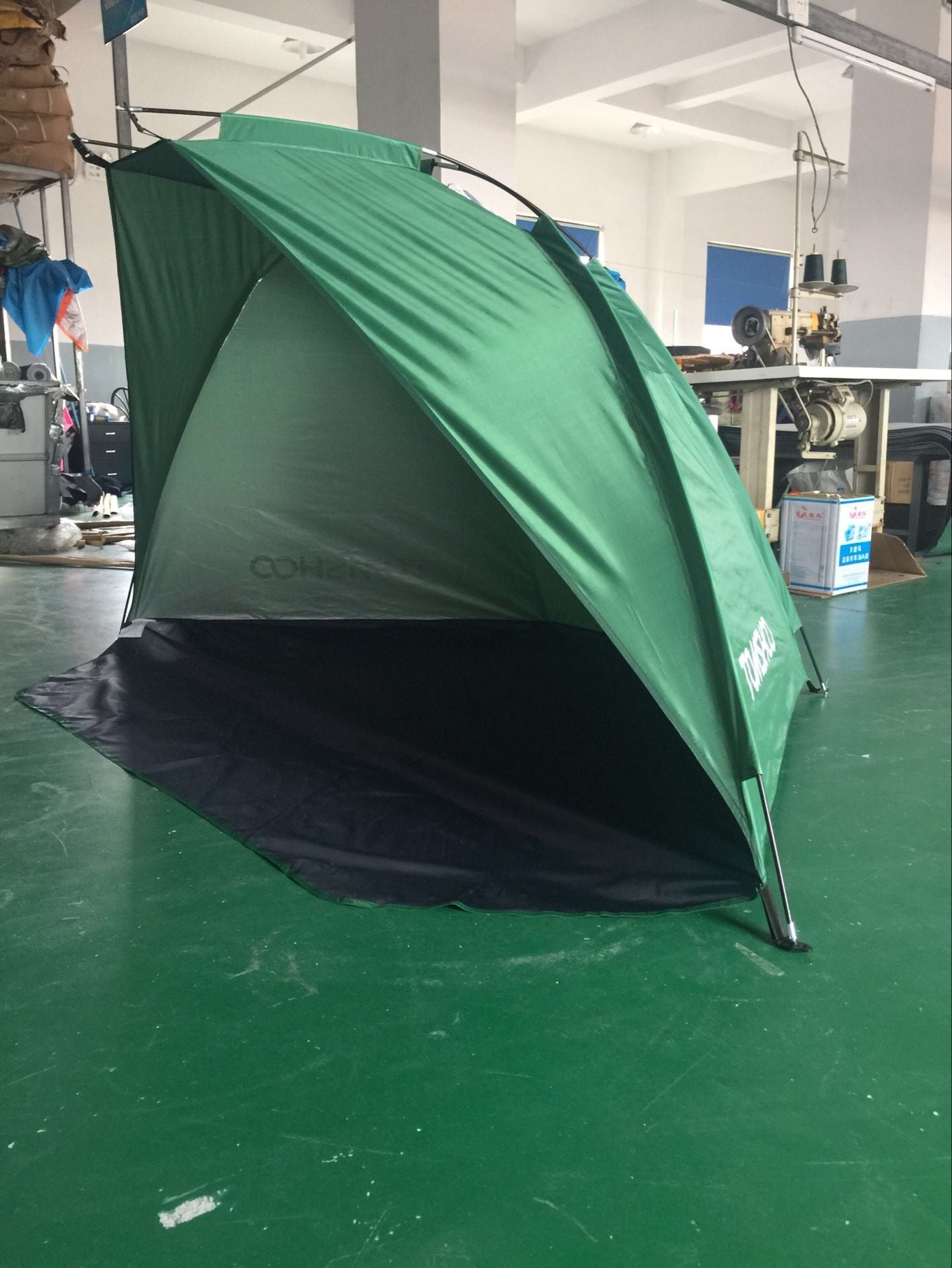 JMT-473354 Outdoor Easy-Fit Camping Tent with Sun Shade Canopy
