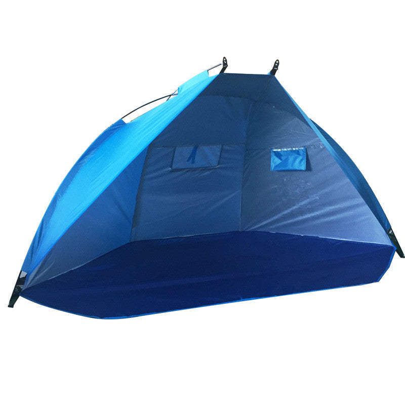 JMT-473354 Outdoor Easy-Fit Camping Tent with Sun Shade Canopy