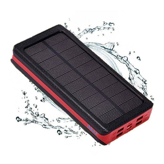 JMT-473674 30000mAh Large-Capacity Solar Power Bank with Soft Pack Battery and Plastic Shell
