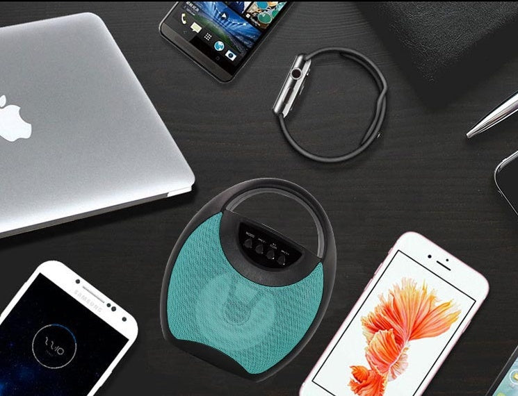 JMT-473674 Portable Bluetooth Speaker with 1200mAh Battery - 6 Hours Playtime, USB and Card Support