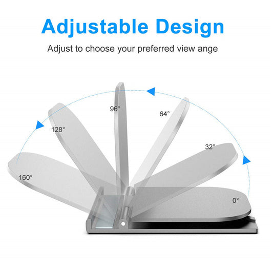 JMT-474506 Folding Plastic Tablet Stand for Easy Desktop Use