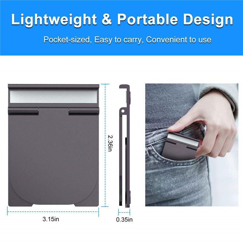 JMT-474506 Folding Plastic Tablet Stand for Easy Desktop Use