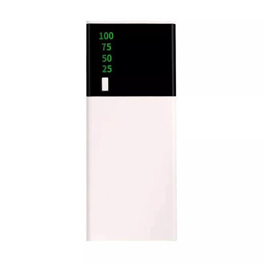 JMT-474826 20000mAh Liquid Lithium Ion Power Bank with Plastic Shell, Dual USB Charging and Compact Design