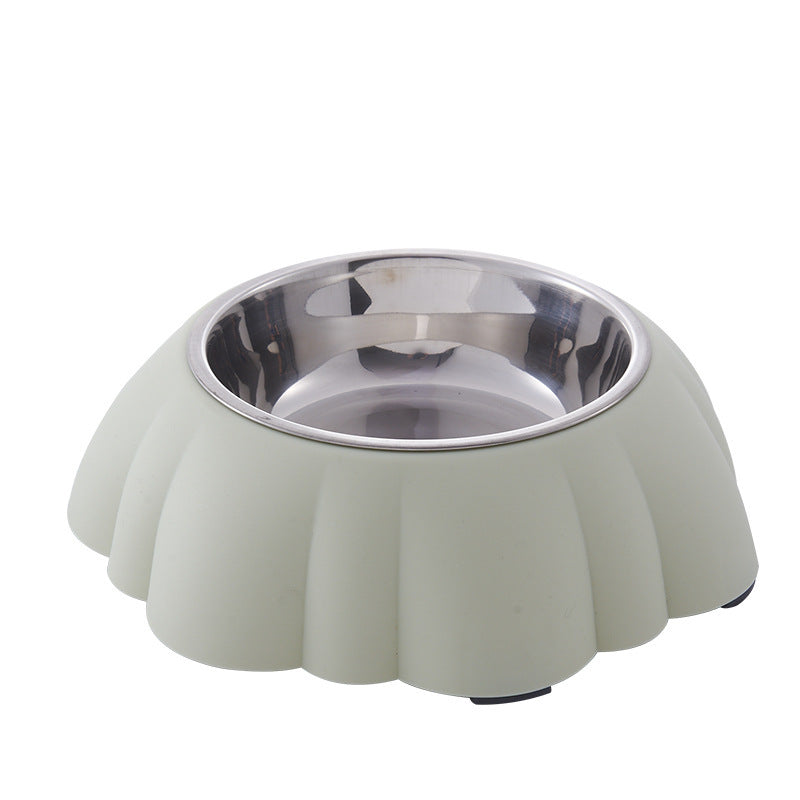 JMT-474826 Stainless Steel and PP Dog Water Bowl - 21.5cm Size, Available in Pink, Blue, Green
