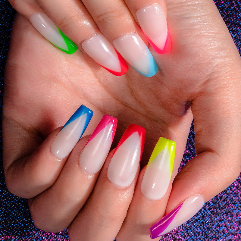 JMT-474954 Neon Phototherapy Gel Nail Polish Pen - 5ML UV/LED - 10 Vibrant Colors