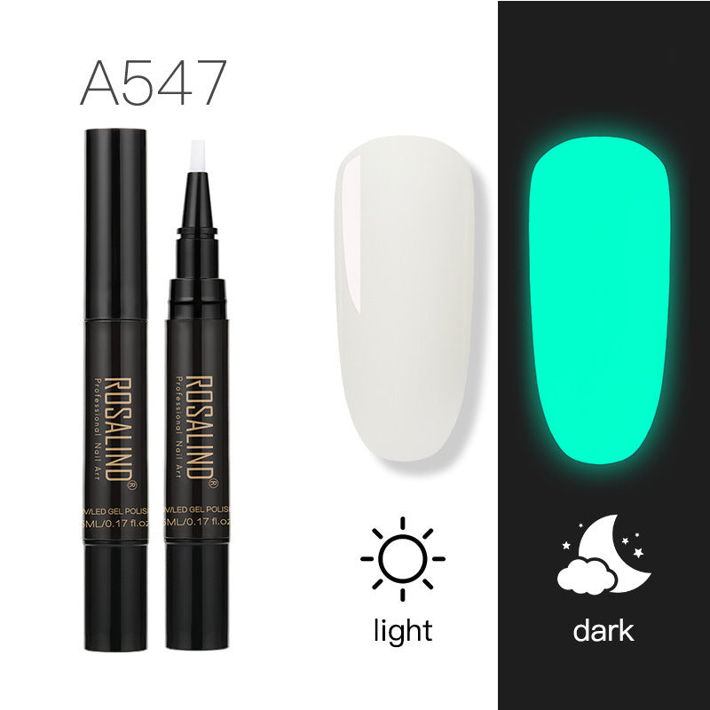 JMT-474954 Neon Phototherapy Gel Nail Polish Pen - 5ML UV/LED - 10 Vibrant Colors