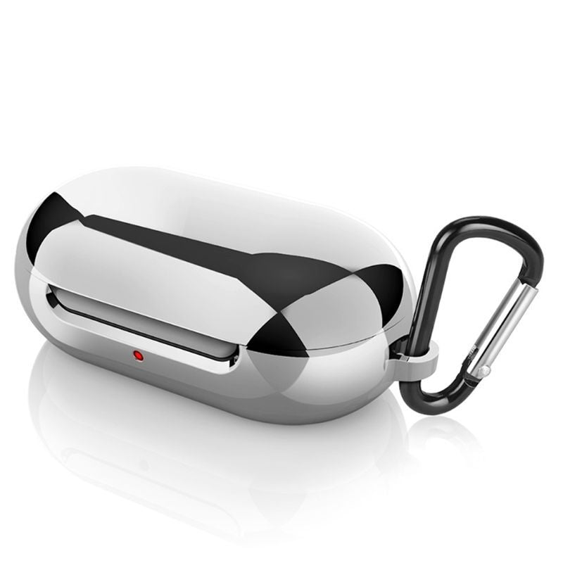 JMT-475146 Silicone Case for Apple and Samsung Galaxy Buds - Scratch-Resistant, Lightweight Design in Gold, Pink, Silver, and Black