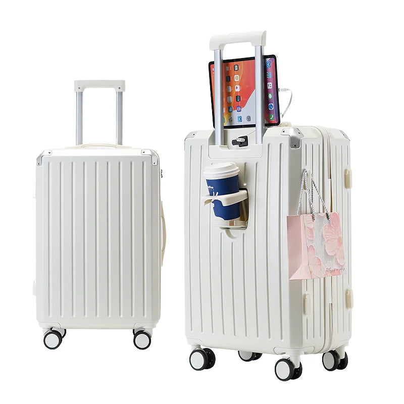 JMT-475530 Luggage Set with Wheels: Stylish Travel Suitcases for Carry-On and Checking In