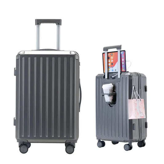 JMT-475530 Luggage Set with Wheels: Stylish Travel Suitcases for Carry-On and Checking In