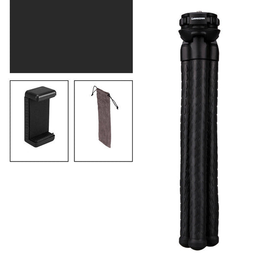 JMT-475658 25CM Tripod with Mobile Phone Clip, Compatible with iPhone Models, Available in Pink, Blue, Black