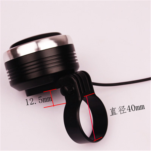 JMT-475722 Loud and Clear Bicycle Horn for Enhanced Safety on Your Ride
