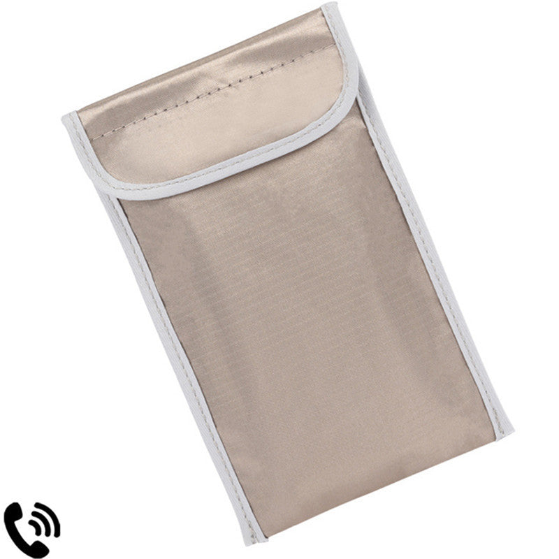 JMT-475978 Anti-Radiation Mobile Phone Shielding Bag - 6.5-Inch RFID Blocker for Demagnetization and Privacy Protection