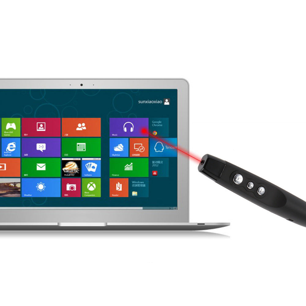 JMT-475978 Wireless Presenter Remote with USB Receiver for PowerPoint Presentations