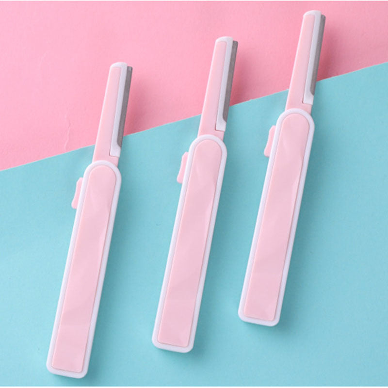 JMT-476042 Stainless Steel Eyebrow Shaping Knife for Precise Grooming