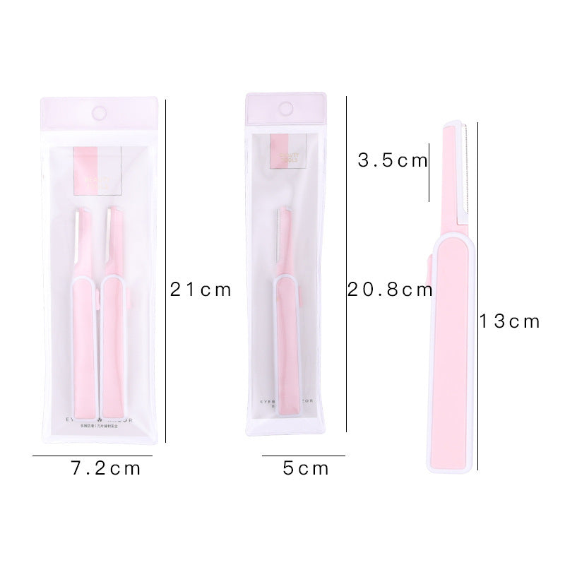 JMT-476042 Stainless Steel Eyebrow Shaping Knife for Precise Grooming