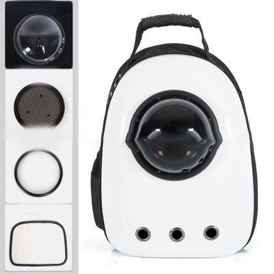 JMT-476298 Portable Pet Backpack for Cats and Dogs - Comfortable Shoulder Bag for Travel and Outdoor Adventures