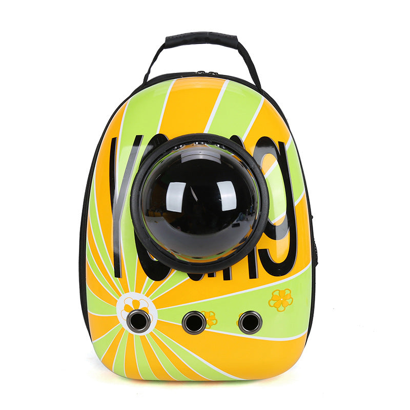 JMT-476298 Portable Pet Backpack for Cats and Dogs - Comfortable Shoulder Bag for Travel and Outdoor Adventures