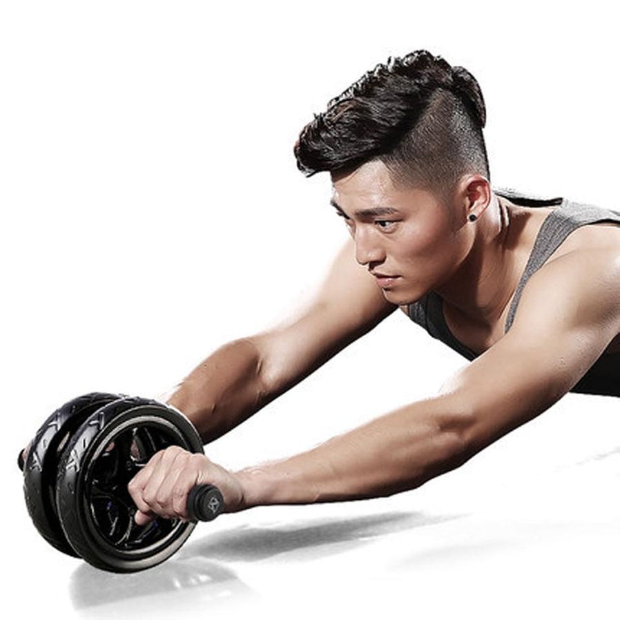 JMT-477002 Silent Two-Wheel Abdominal Roller for Core Strength Training