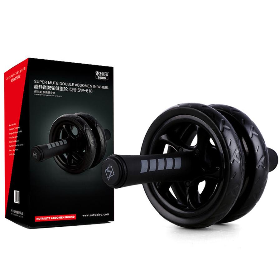 JMT-477002 Silent Two-Wheel Abdominal Roller for Core Strength Training