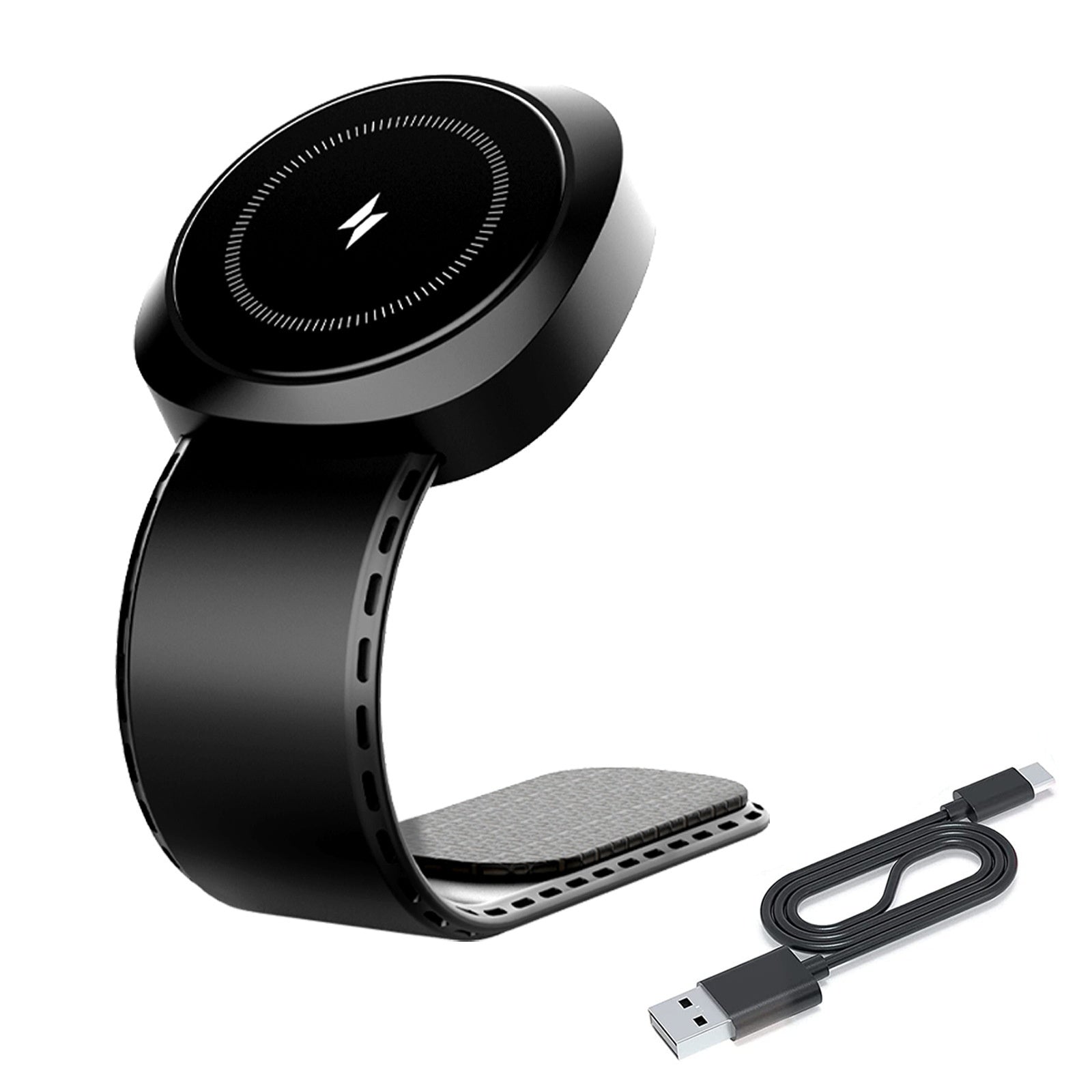 JMT-477130 Magnetic Wireless Charger for Mobile Phones - Universal Compatibility - Black