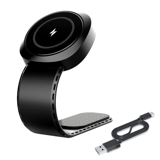 JMT-477130 Magnetic Wireless Charger for Mobile Phones - Universal Compatibility - Black