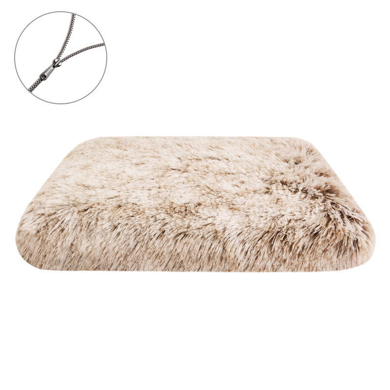 JMT-477258 Plush Square Cat Mat in Various Gradient Colors and Waterproof Options