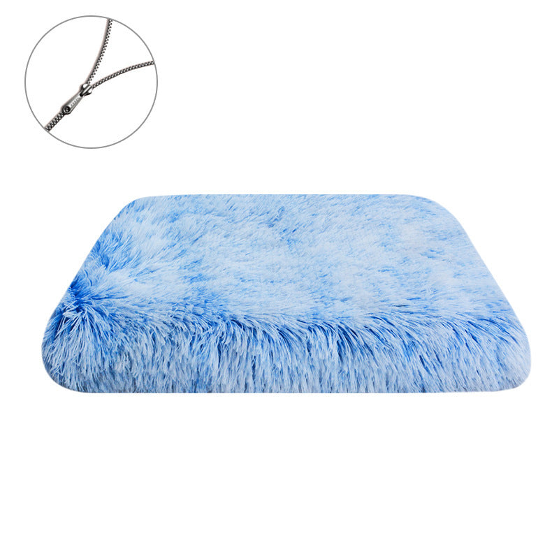 JMT-477258 Plush Square Cat Mat in Various Gradient Colors and Waterproof Options
