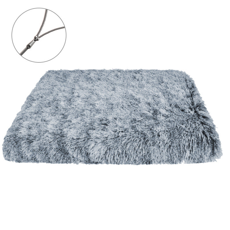 JMT-477258 Plush Square Cat Mat in Various Gradient Colors and Waterproof Options