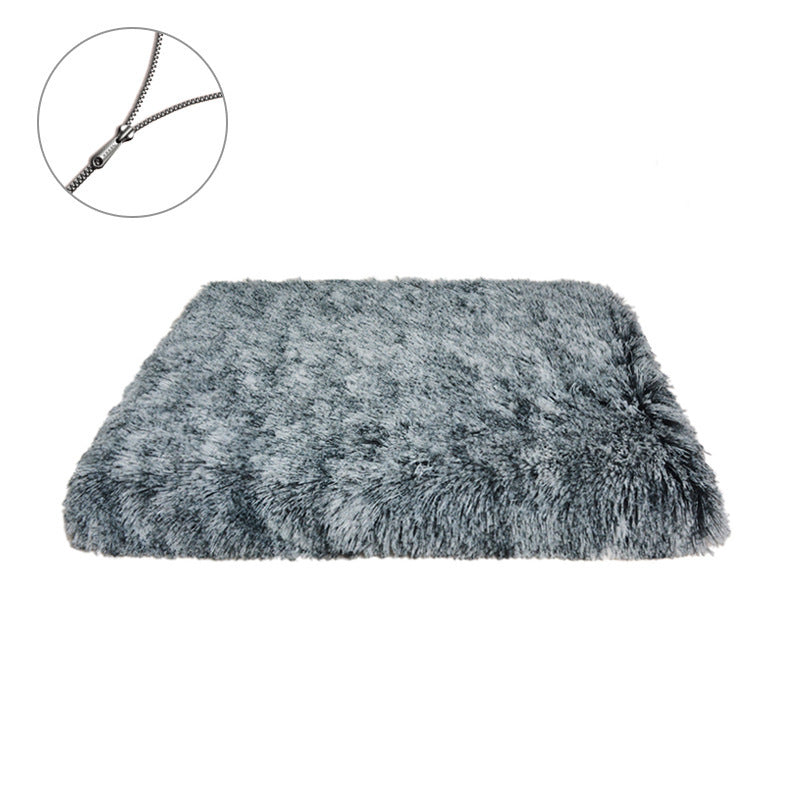 JMT-477258 Plush Square Cat Mat in Various Gradient Colors and Waterproof Options