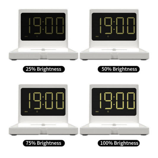 JMT-477642 Compact Wireless Charging Station with Dual USB Output and Type-C Interface