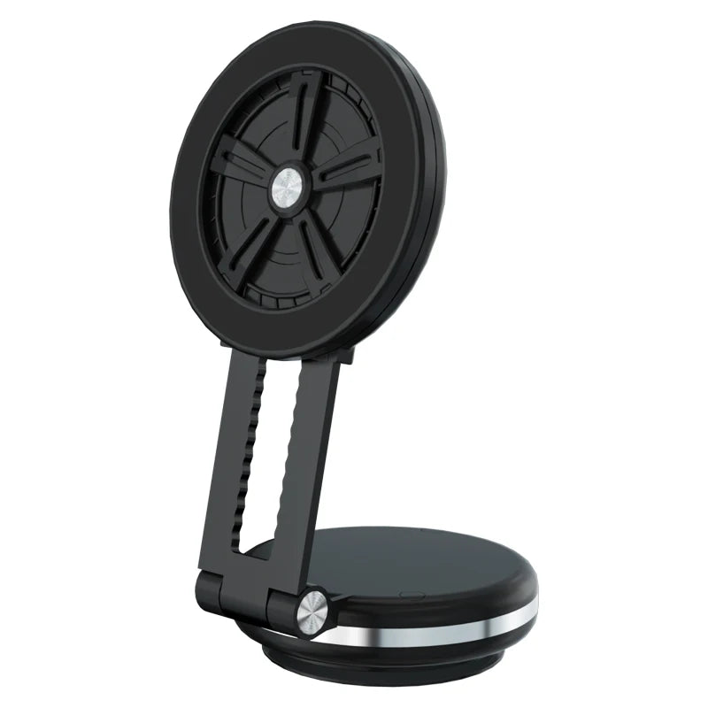 JMT-477770 360-Degree Rotating Wireless Charger and Magnetic Car Phone Holder with Suction Cup Mount